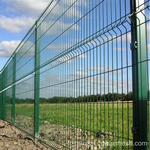 Bending Fencing Panels PVC Coated Galvanized wire mesh Factory